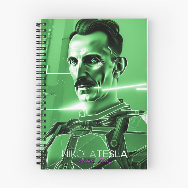 Item preview, Nikola Tesla Poster No5 designed and sold by angelisart.