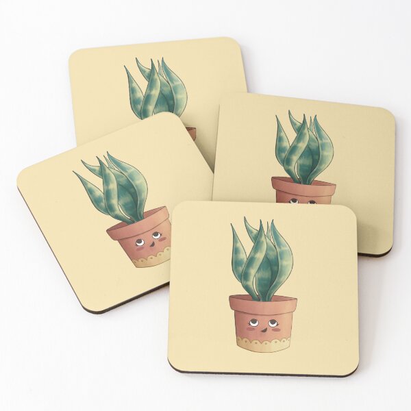 Item preview, Kawaii Little Snake Plant designed and sold by NitaBG.
