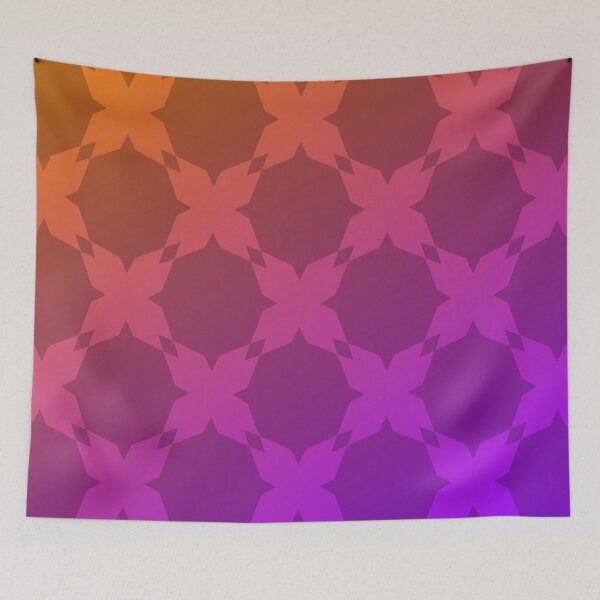 Item preview, Spikey X-O Bloom Gradient designed and sold by IsraelMania.