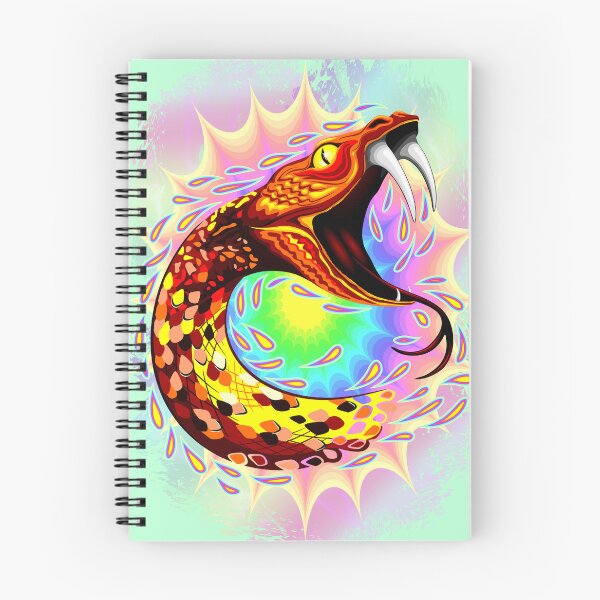 Item preview, Snake Attack Psychedelic Surreal Art designed and sold by BluedarkArt.