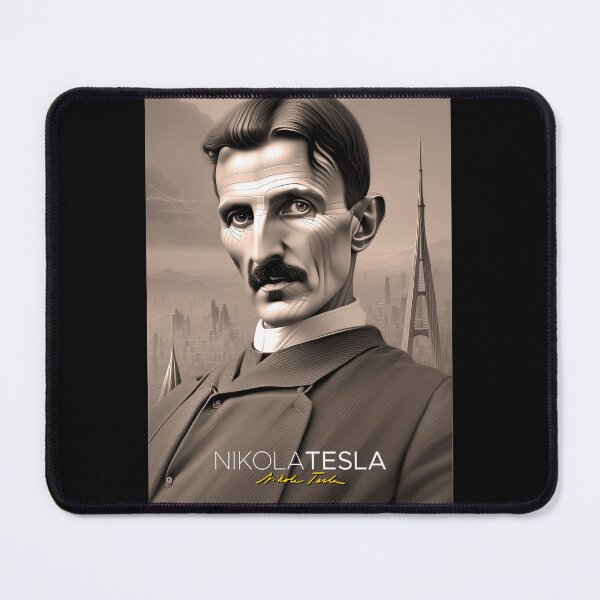 Item preview, Nikola Tesla Poster No6 designed and sold by angelisart.
