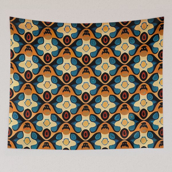 Item preview, Abstract Elegant Colorful Pattern Digital Painting designed and sold by CodeAndColors.