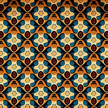 Vorschaubild zum Design Abstract Elegant Colorful Pattern Digital Painting von CodeAndColors