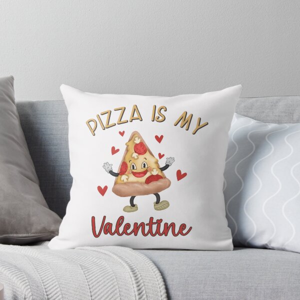 Item preview, Pizza Is My Valentine Cute Retro Pizza designed and sold by HappyLifeCreate.