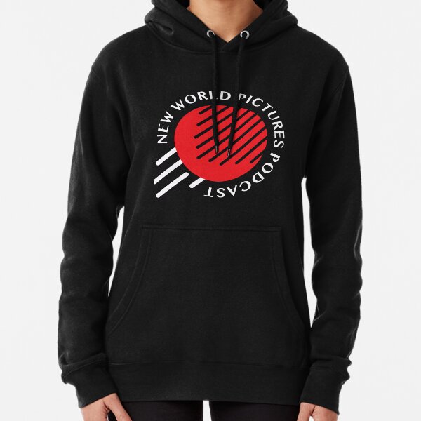 NWPP Logo White Text Pullover Hoodie