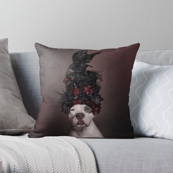 Flower Power, Captain Kidd Throw Pillow