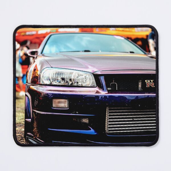 Item preview, Nissan Skyline R34 GT-R Front – JDM Legend, Aggressive Front View, Japanese Sports Car Art designed and sold by Road To Track.