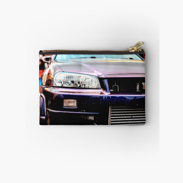 Item preview, Nissan Skyline R34 GT-R Front – JDM Legend, Aggressive Front View, Japanese Sports Car Art designed and sold by Road To Track.