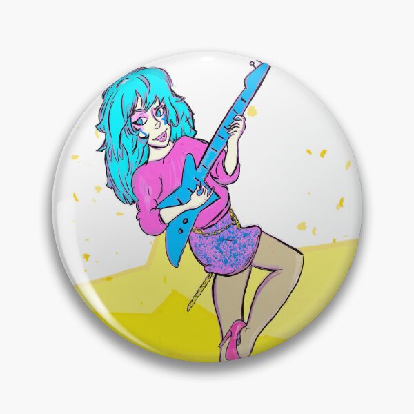 Item preview, Aja (Jem and the Holograms Fanart) designed and sold by PeachyArtMage.