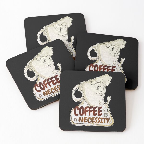 Item preview, Coffee is a necessity. Coffee is a must designed and sold by IlustradoArts.