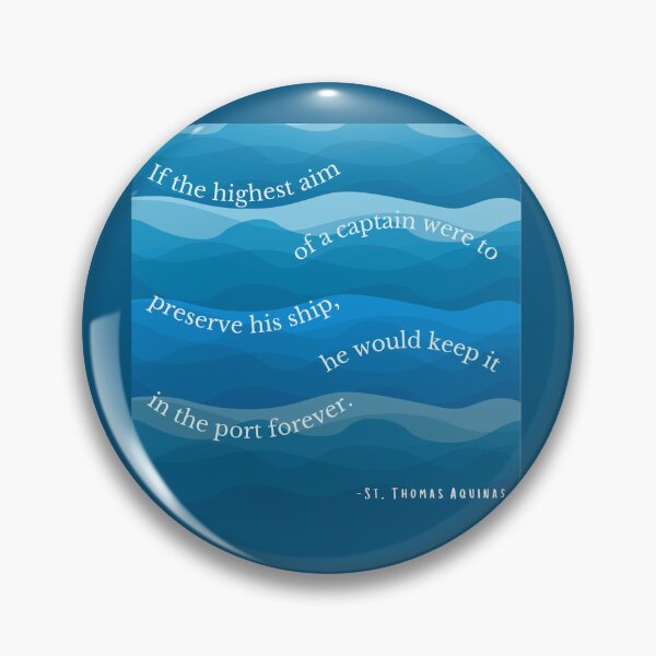Item preview, St. Thomas Aquinas quote for courage designed and sold by SabrinaM77.