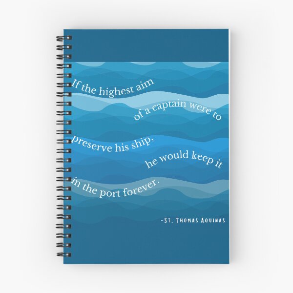 Item preview, St. Thomas Aquinas quote for courage designed and sold by SabrinaM77.