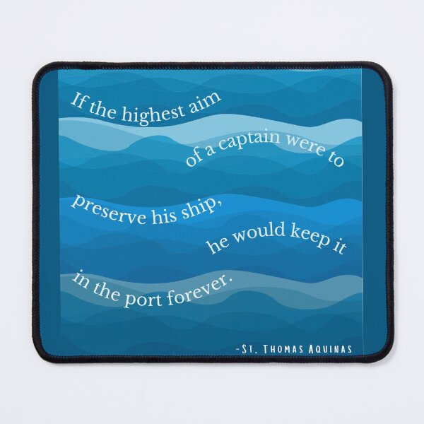 Item preview, St. Thomas Aquinas quote for courage designed and sold by SabrinaM77.
