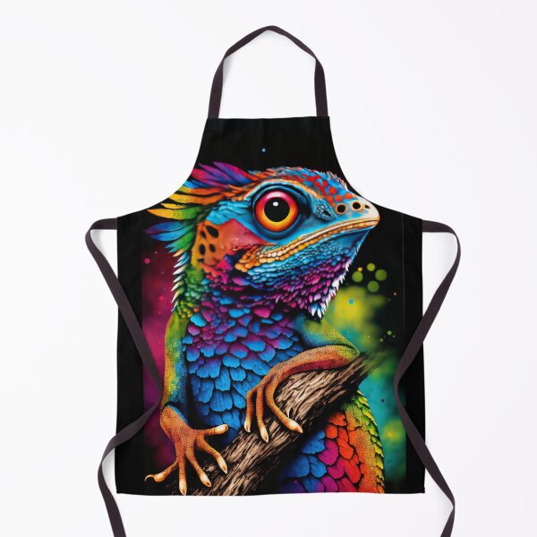 Item preview, Colorful Rainbow Gecko Lizard Design Bold Funny Cute Animal designed and sold by KL14.