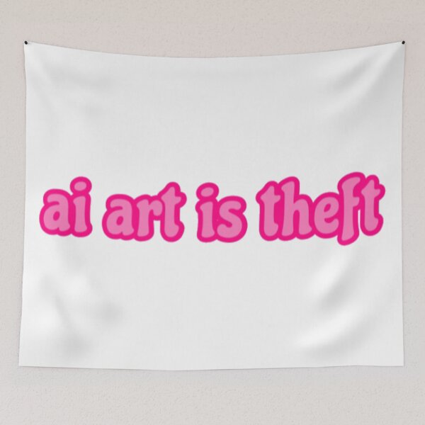 Item preview, Ai Art Is Theft designed and sold by radiantdark.