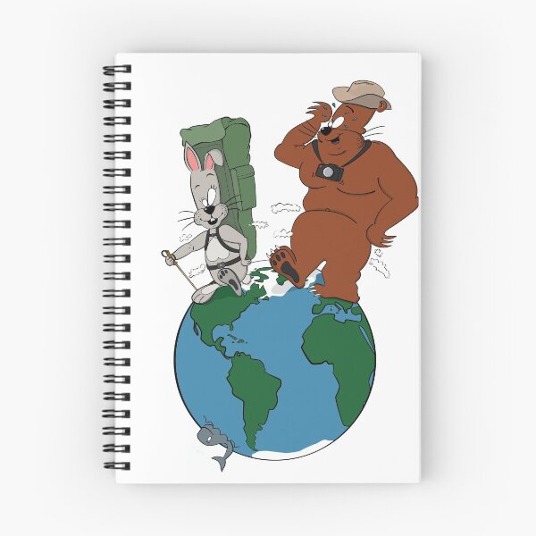Item preview, Bear and Rabbit go globetrotting designed and sold by Peter Zentjens.