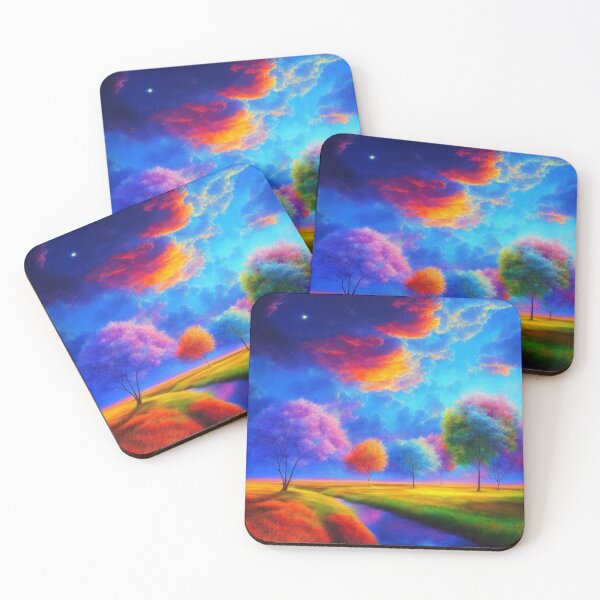 Item preview, Colorful Dreamscape 008 designed and sold by AbstractWave.