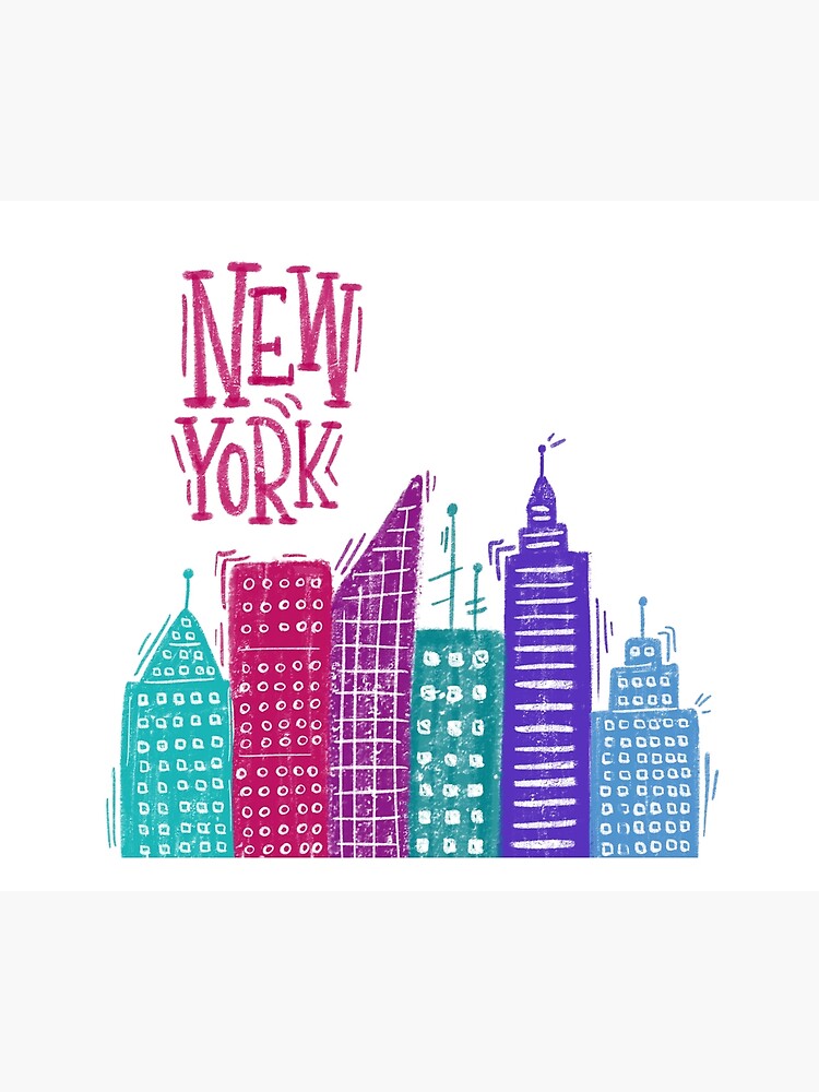 New York Pencil drawing by mirunasfia