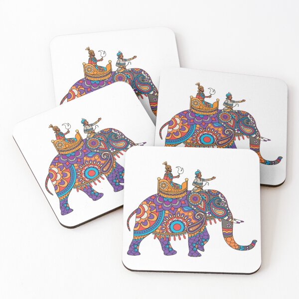 Item preview, I LOVE ART_ COLORFUL ELEPHANT designed and sold by AI-Collections.