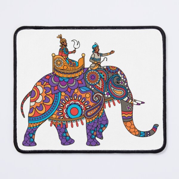 Item preview, I LOVE ART_ COLORFUL ELEPHANT designed and sold by AI-Collections.