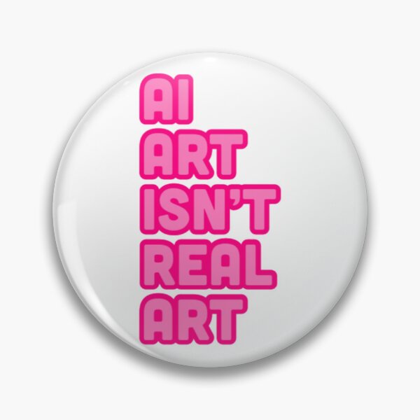 Item preview, Ai Art Is Not Real Art designed and sold by radiantdark.