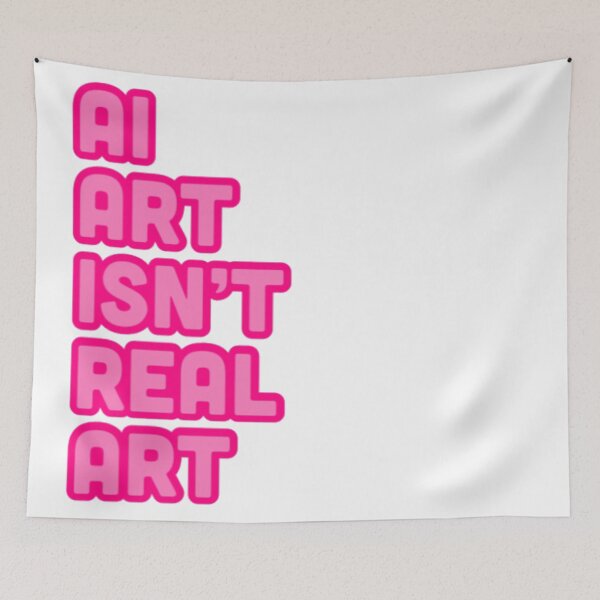 Item preview, Ai Art Is Not Real Art designed and sold by radiantdark.