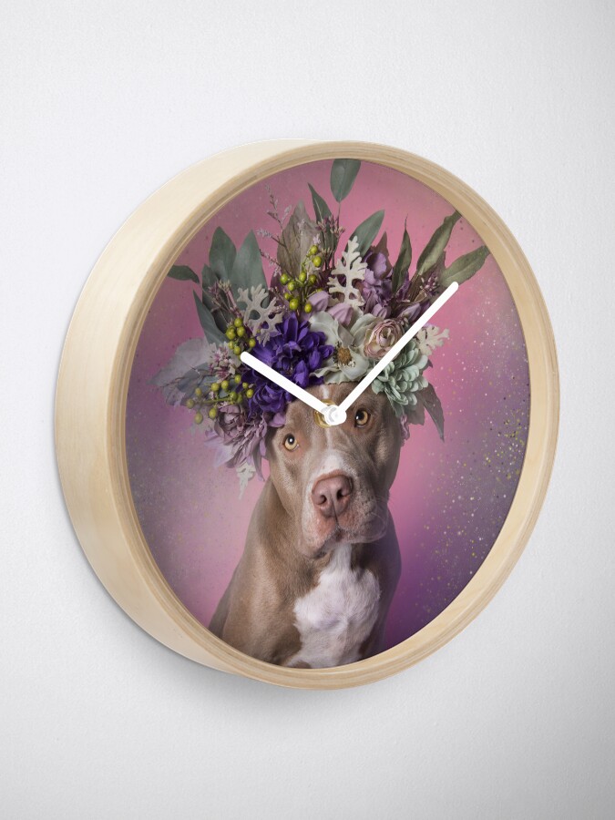 Alternate view of Flower Power, Pringles Clock