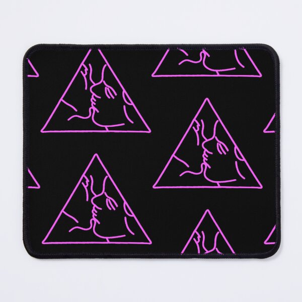 Item preview, triangle kiss – pink designed and sold by dalvago.