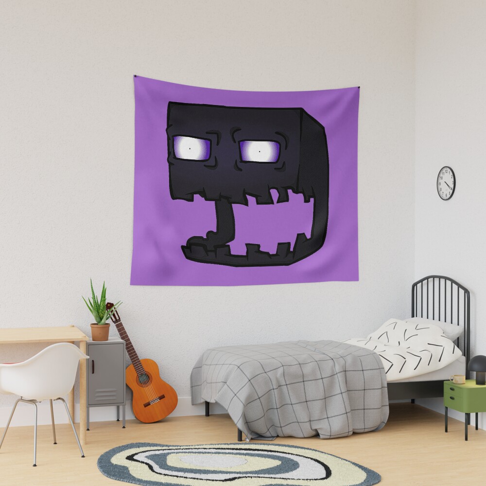 Póster for Sale con la obra «Arte de la cara de Enderman» de Psyche-Lab |  Redbubble