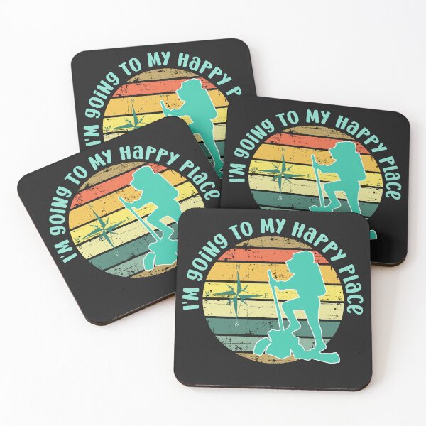 Item preview, I'm going to my happy place hiker blue designed and sold by LaylaEvans1.
