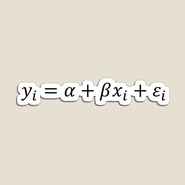 Item preview, Linear Regression designed and sold by ScienceCorner.