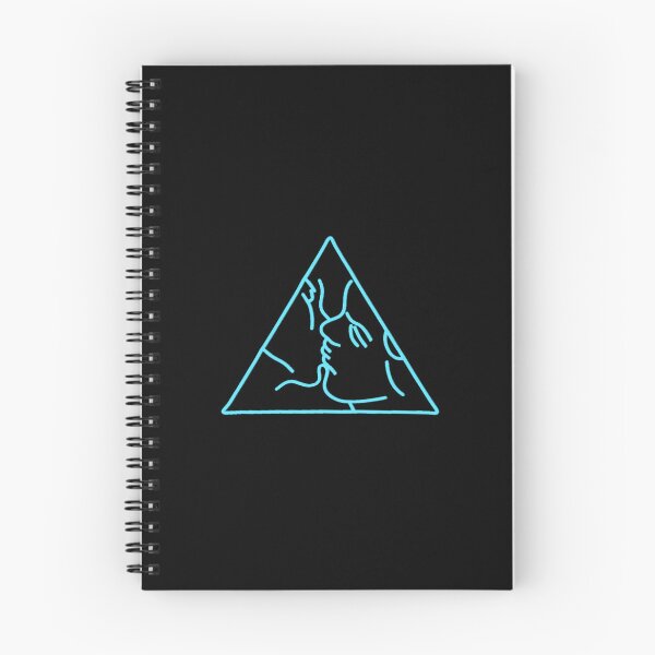 Item preview, triangle kiss – cyan designed and sold by dalvago.