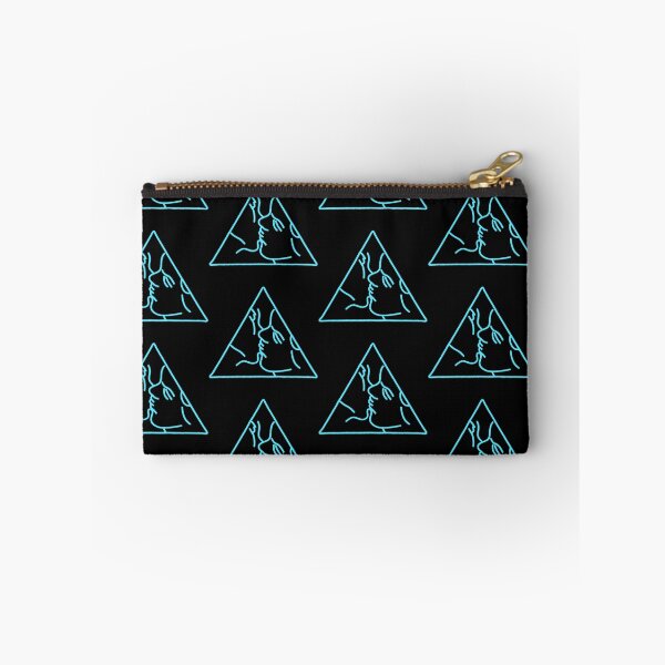 Item preview, triangle kiss – cyan designed and sold by dalvago.