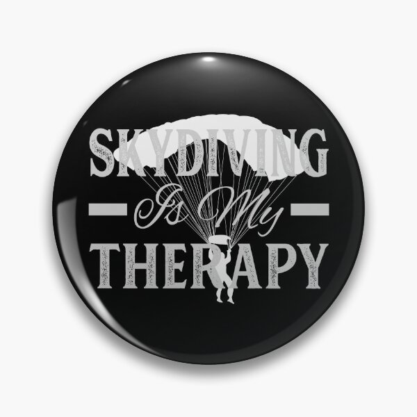 Item preview, Skydiving is my therapy designed and sold by HarriPaloma.
