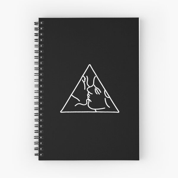 Item preview, triangle kiss – white designed and sold by dalvago.