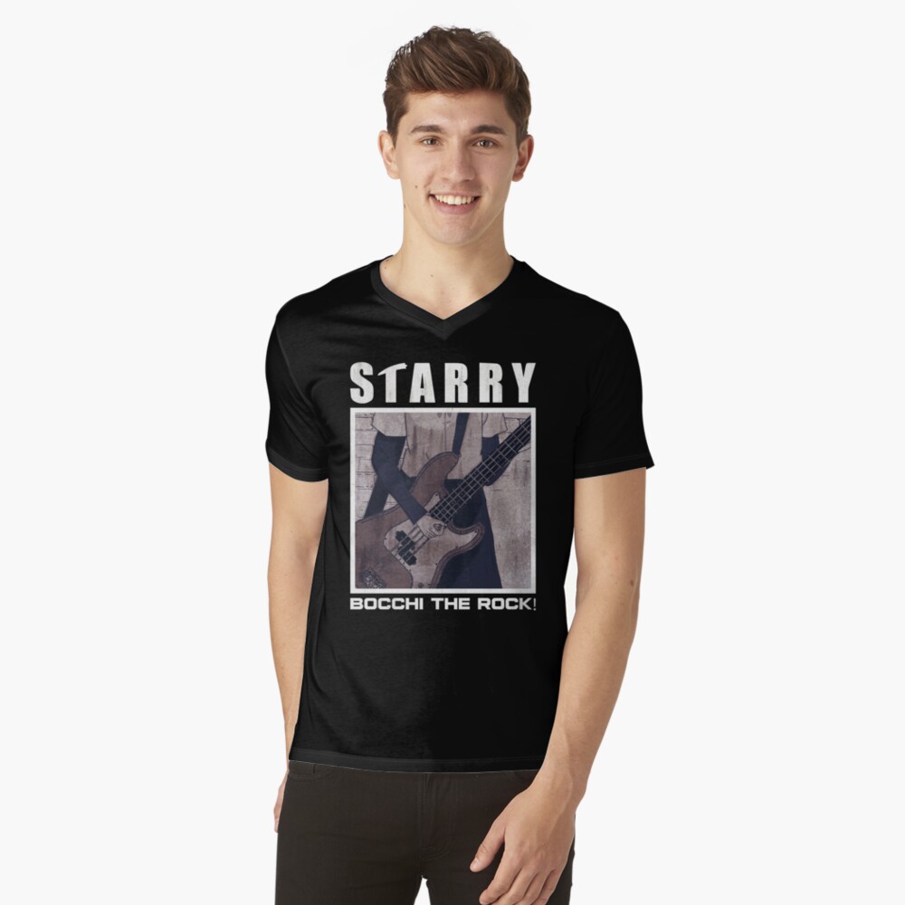 Aperçu de l'œuvre T-shirt col V créée et vendue par RaspberryStud.