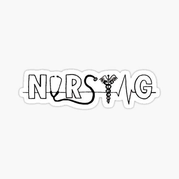 Nursing Logo Sticker