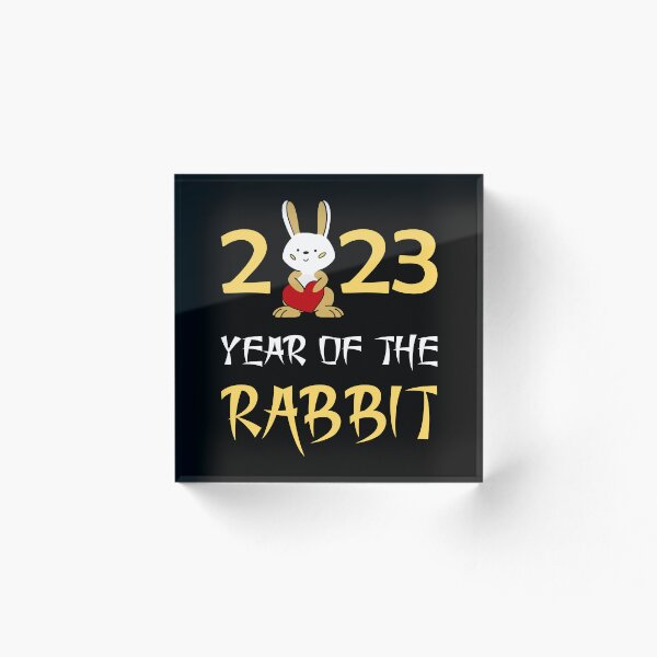 Item preview, Year Of The Rabbit 2023 Zodiac designed and sold by FengShuiLounge.