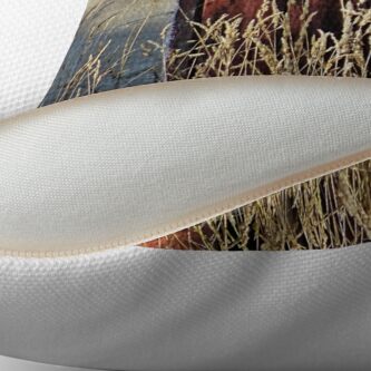Alternate view of Cottage life Throw Pillow