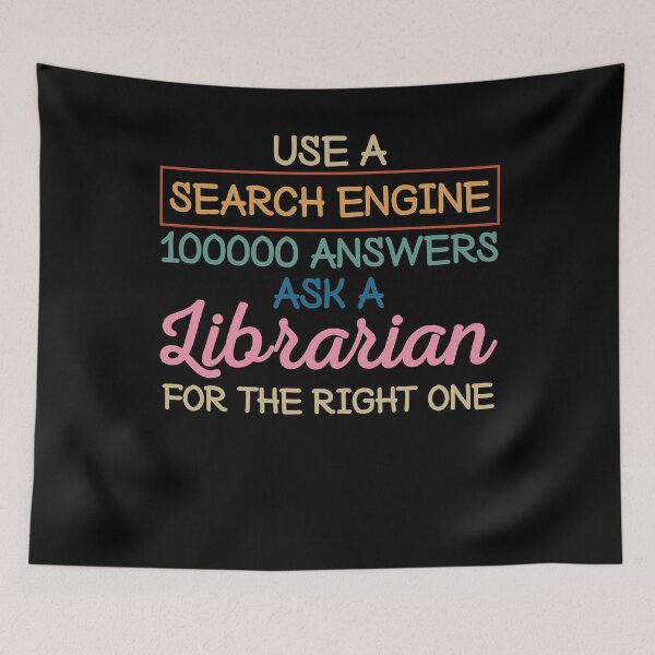 Item preview, Never Argue With A Librarian They Know Much designed and sold by Flo991990.