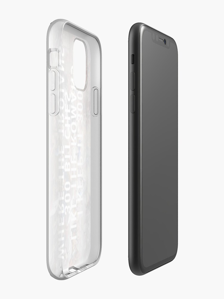Coque iPhone « JE LE GARDES 300 COMME LES ROMAINS - KANYE OUEST - NOIR SKINHEAD », par Barbzzm