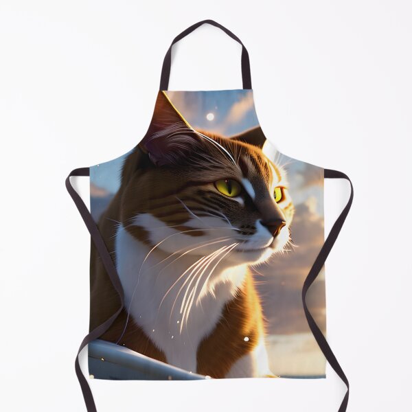Item preview, Cat Surfing - Modern Digital Art designed and sold by Ai-michiart.