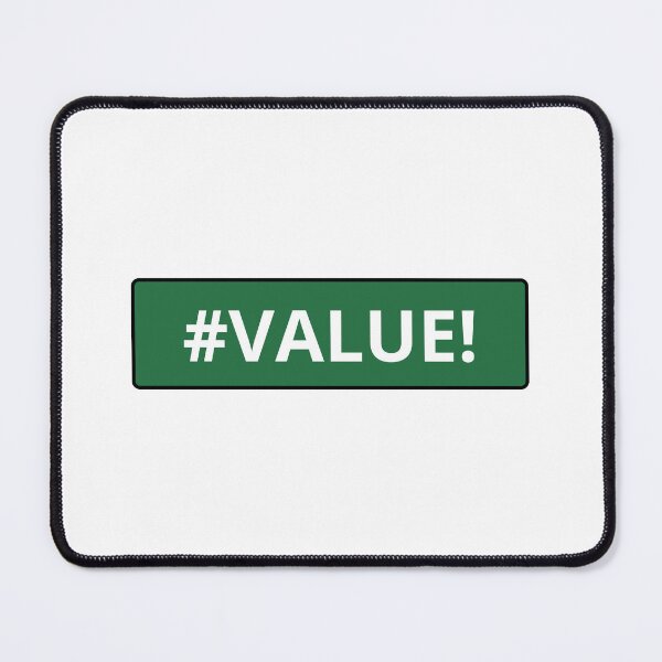Item preview, Value Excel Error — Coding, Business Memes, Work designed and sold by CROWNLIGHT.