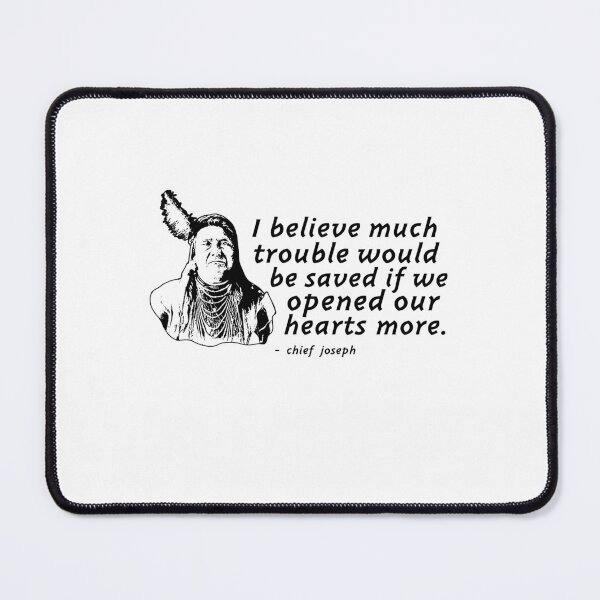 Item preview, Chief Joseph Open Hearts designed and sold by historeetees1.