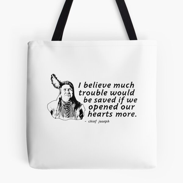 Item preview, Chief Joseph Open Hearts designed and sold by historeetees1.