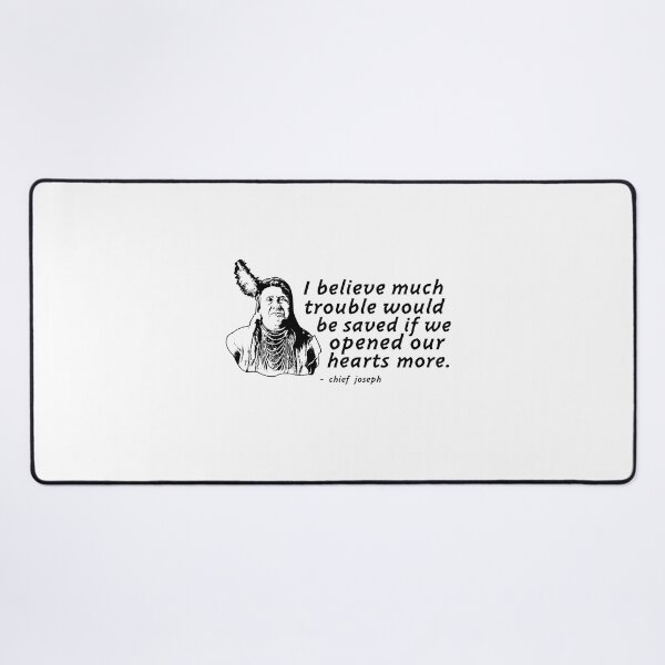 Item preview, Chief Joseph Open Hearts designed and sold by historeetees1.