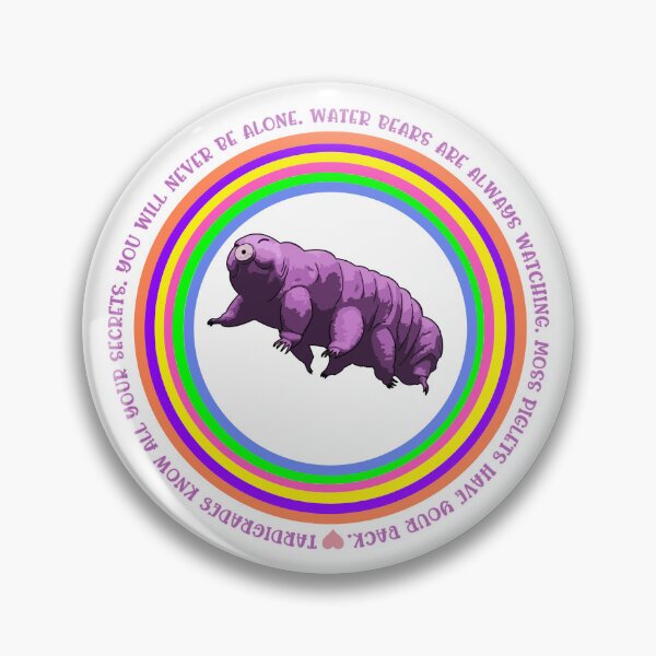 Item preview, Tardigrade Moss Piglet Waterbear Water Bear designed and sold by Hayley Mousley.