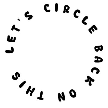 Artwork thumbnail, Let’s Circle Back On This by bradenjay99