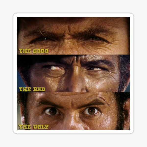 Item preview, The Good, The Bad & The Ugly designed and sold by CrapolaBaby.