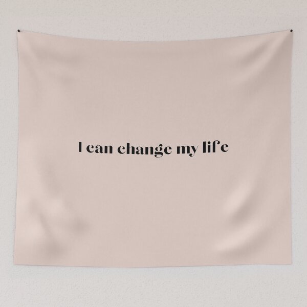 Item preview, I CAN CHANGE MY LIFE II | affirmation | spiritual | meditation | mystical | yoga designed and sold by soulupdesign.